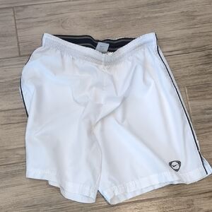 Nike White Athletic Men's Shorts